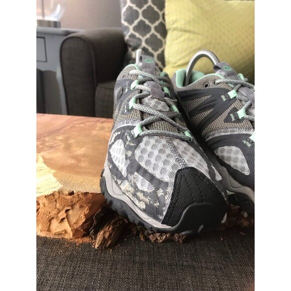 Merrill Grassbow Low Hiking Shoe/Sneaker/Boot Granite/Mint Size 8.5. Read - Picture 5 of 8